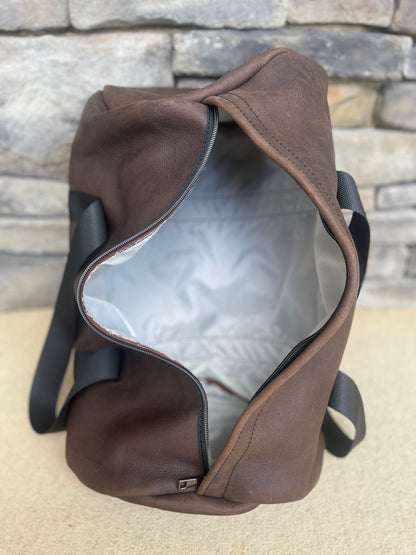 Oil Tan Duffel Bag